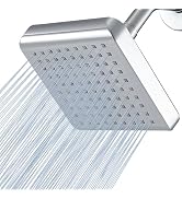 Voolan High Pressure Rain Shower Head - The Adjustable Replacement For Your Bathroom Showerhead -...