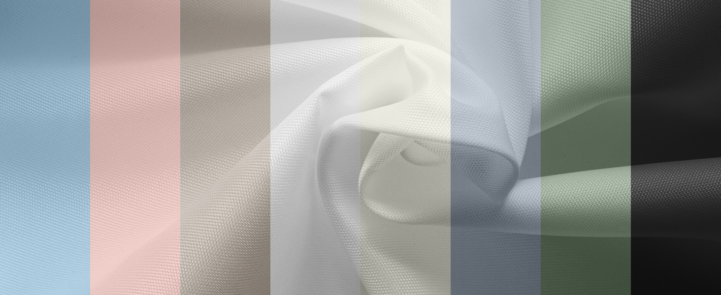 titanker fabric shower curtain liner