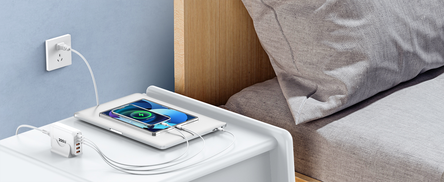 usb-c charging station