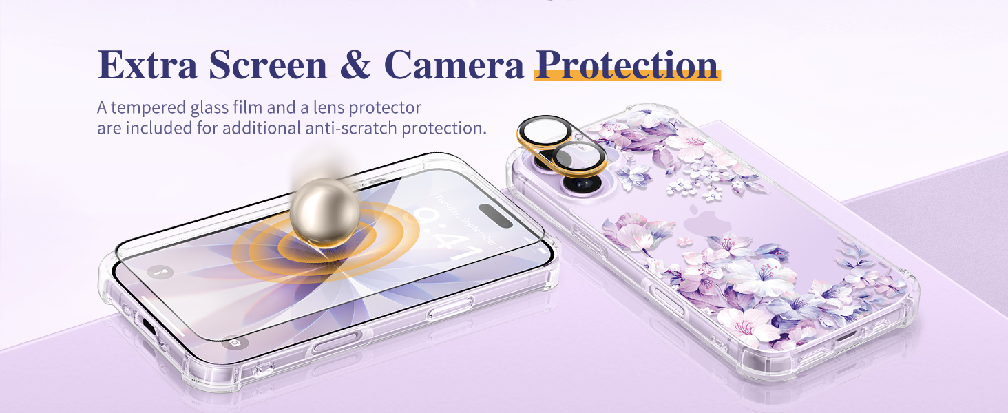 GVIEWIN Case Compatible with iPhone 17 Case