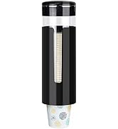 Cup Dispenser, Wall Mount Water Cooler Cup Dispenser fits 4-7 oz Disposable Paper and Plastic Cup...