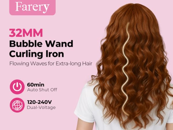 bubble curling wand