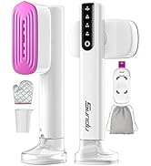 Travel Steamer for Clothes with 180 ml Water Tanks,15s Fast Heat-up,24 g/min Strong Steam Perform...
