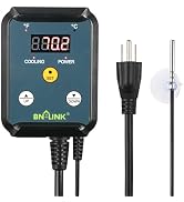 BN-LINK Digital Cooling Thermostat Controller, Temperature Controlled Outlet for Attic Fan, Exhau...