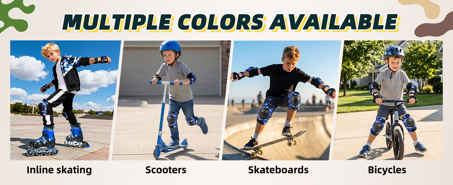 elbow and knee pads kids 8-12