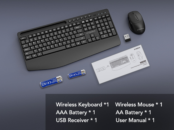 wireless keyboard and mouse