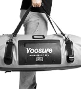80L Waterproof Duffel Bag Motorcycle Dry Bag Backpack, Waterproof Zippered Bags with Backpack Spa...