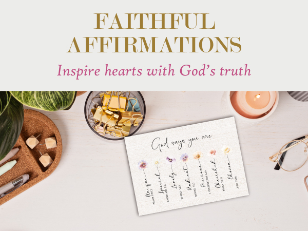 God says you are Christian greeting card