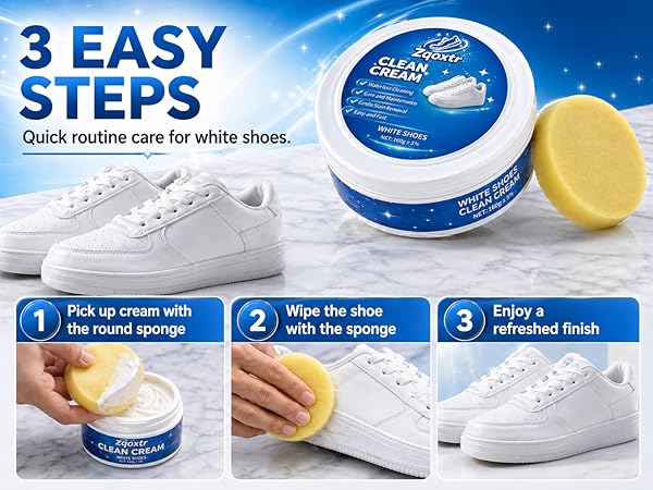 White Shoe Cleaner Cream