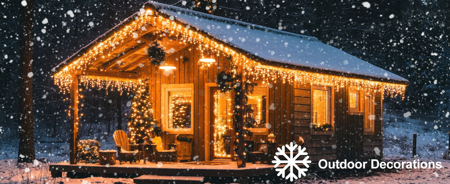 outdoor fairy lights