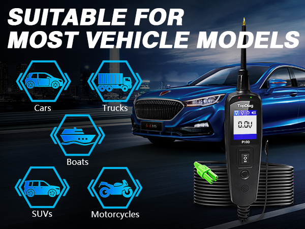 Suitable for most vehicle models