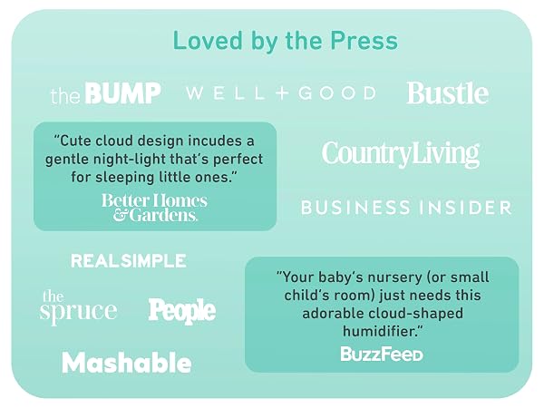 pure baby humidifier cloud like design cloud shaped humidifier for sleeping little ones reviews