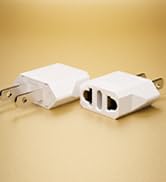 European to US Plug Adapter, Unidapt EU to US Adapters, Europe to USA Plug Adaptor, 220V to 110V ...