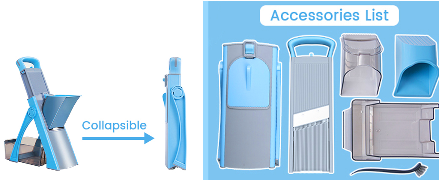 Safe Mandoline Slicer for Kitchen