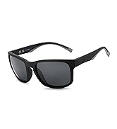 ZENOTTIC Polarized Square Sunglasses Men: UV400 Protection Flexible Frame TAC Lens - Unbreakable ...
