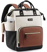 LOVEVOOK Laptop Backpack for Women with Giant Tumbler Holder,15.6 inch Professional Nurse Teacher...