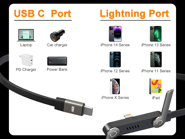 USB-C to Lightning Cable
