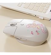 My Little Pony M03 Silent Wireless Mouse - Innovative Floating Button Design, Quiet Clicks, 3 Adj...
