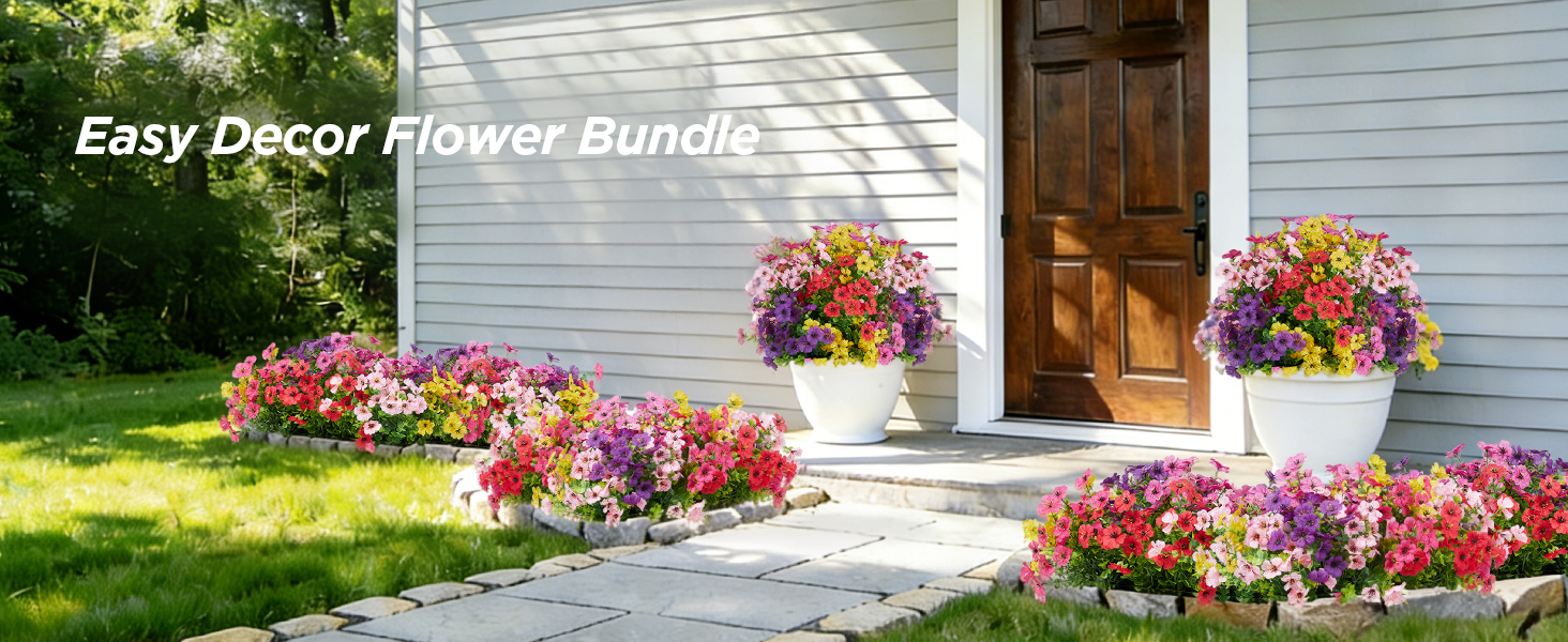 faux flowers