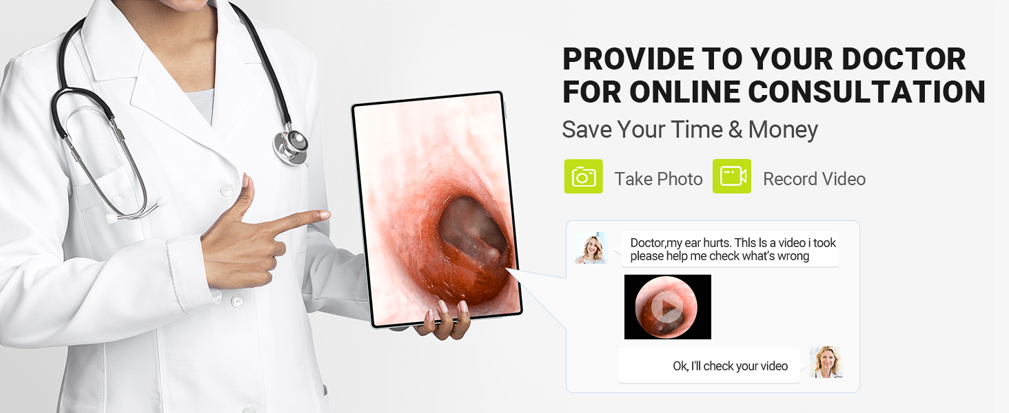 Otoscope with Light