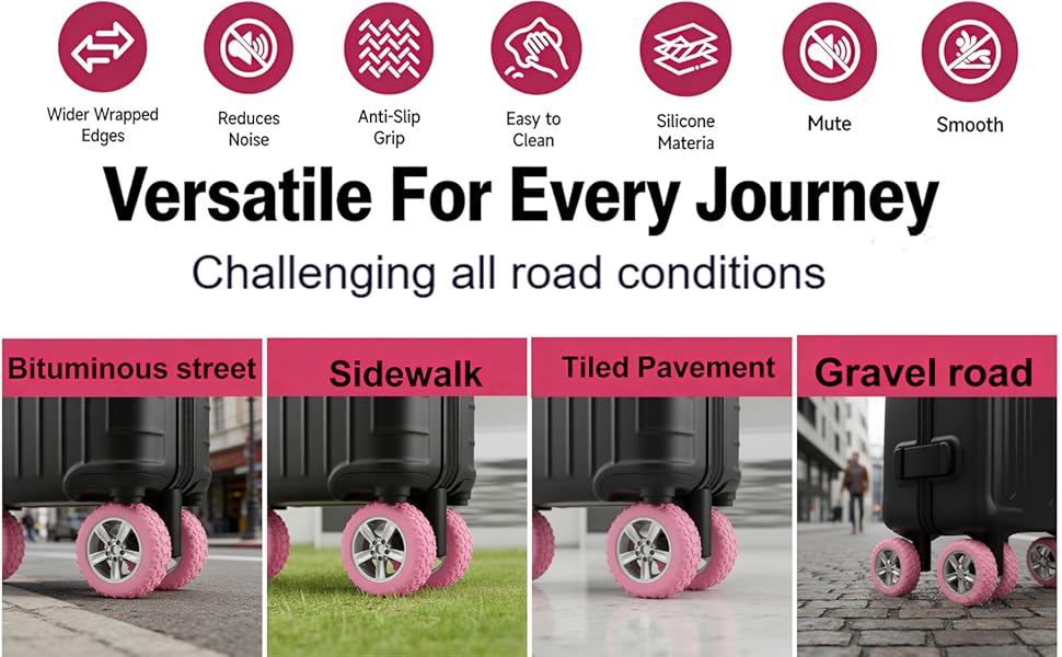Luggage Wheel Protector Covers