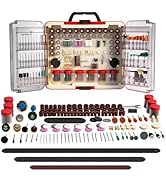 Refenlan 512-Piece Rotary Tool Accessories Kit, 1/8" Universal Rotary Tool Bits, Multi-Functional...