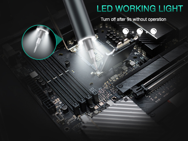 Electric Screwdriver Set, Precision Screwdriver Kit, Mini Electric Screwdriver