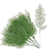 peony man 60 Pcs Artificial Pine Branches Christmas Greenery Stems 13.5 Inch Faux Cedar Pine Spri...