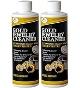 NORTHWEST ENTERPRISES Gold Jewelry Cleaner, Ultrasonic Jewelry Cleaner Solution Concentrate Scien...