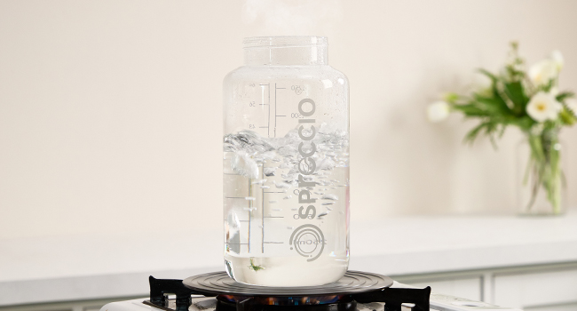 borosilicate glass pitcher