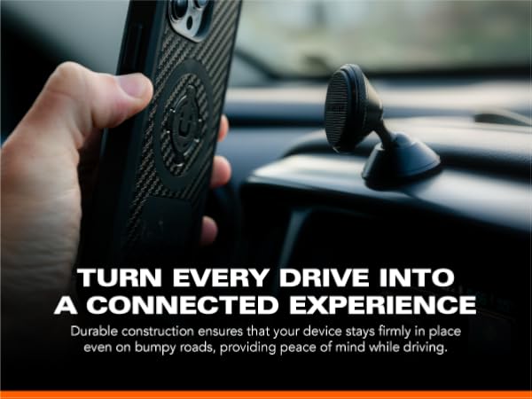 hands free; magnetic rokform car mount; phone holder; metal; sticky; strong; secure; mini adapter