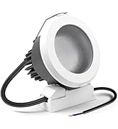 YGS-Tech 3 Inch LED Recessed Lighting, 7W IP65 Waterproof Downlight, Anti-Glare Recessed Light 30...