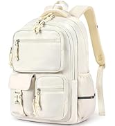 mibasies School Backpack for Teen Girls: 17.9 IN Backpack for Women with Laptop Compartment for M...