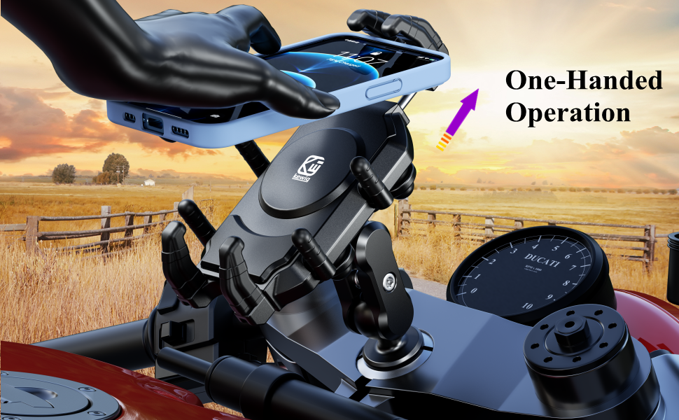 One-handed operation