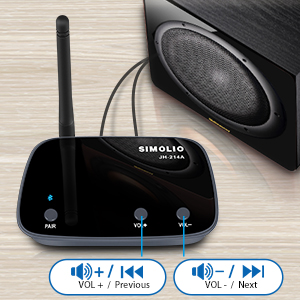 Bluetooth receiver with volume control