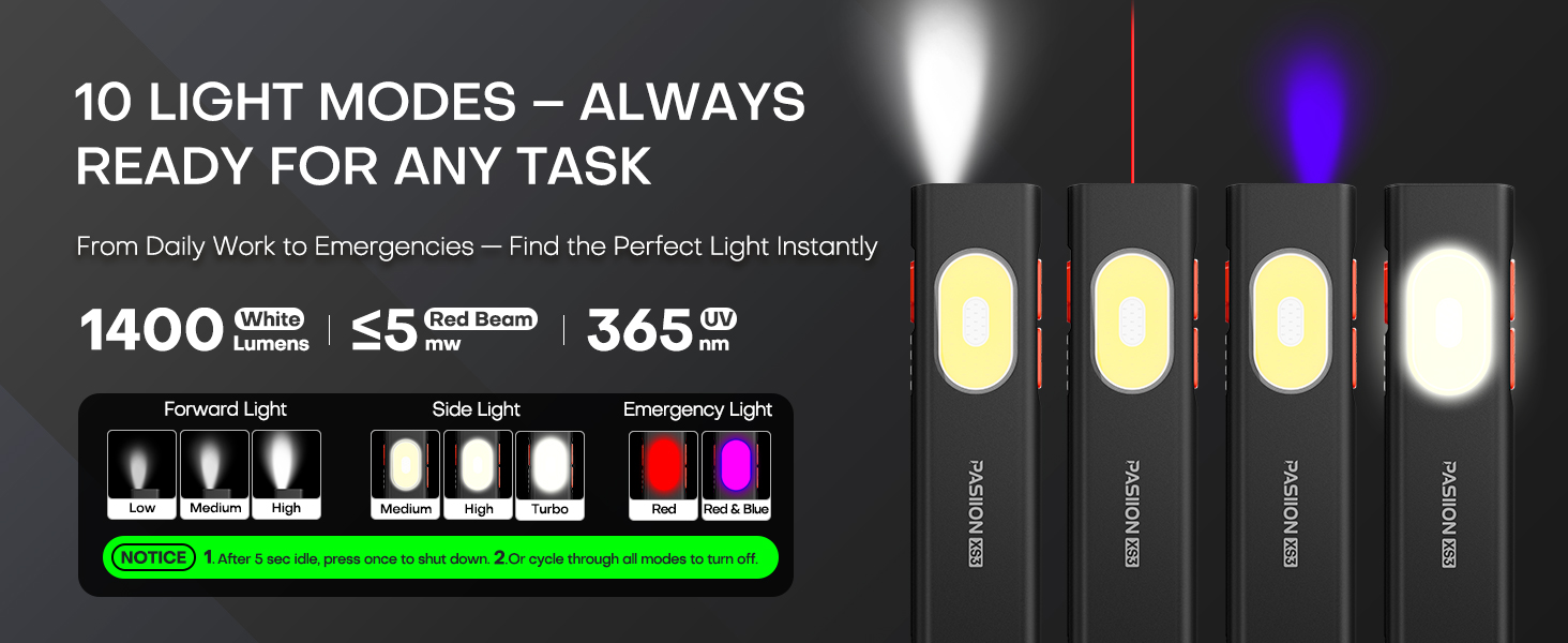 edc flashlight rechargeable