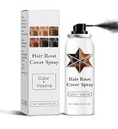 AWCCXMYM Root Touch Up Hair Color Spray Instant Gray Coverage Hair Color for Women with Filling &...