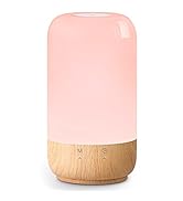 Lepro Table Lamp, LED Touch Lamp for Bedroom, Dimmable Bedside Night Light with Auto-off Timer, 3...