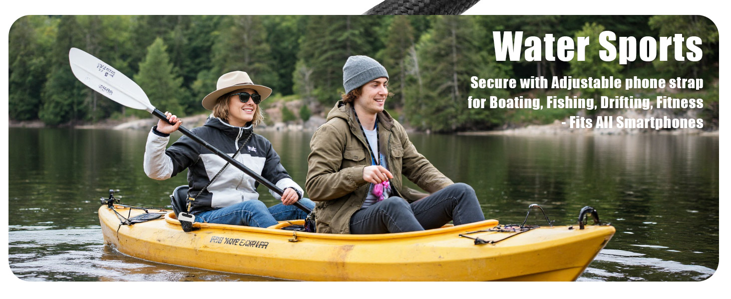 Fanoshon phone lanyard for boating outdoor actitivies