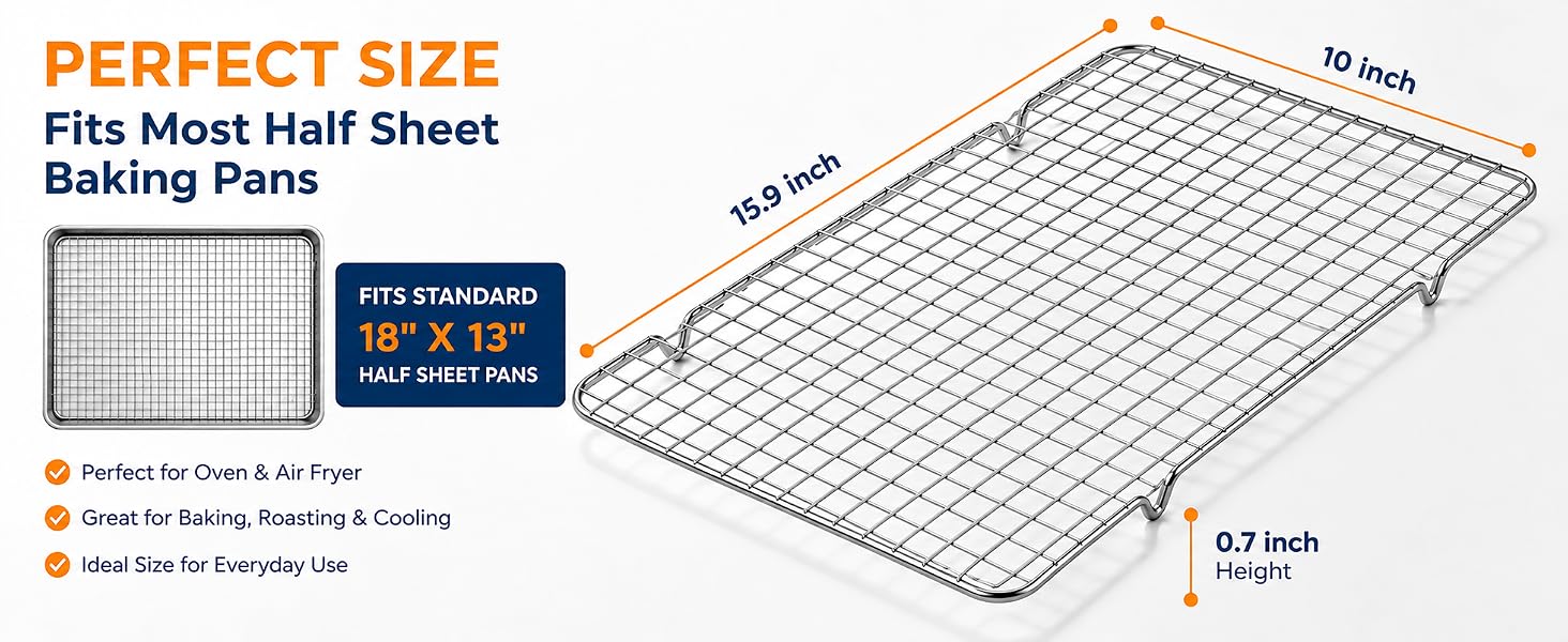 Cooling Racks for Cooking and Baking