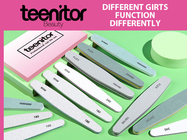 teenitor nail file set