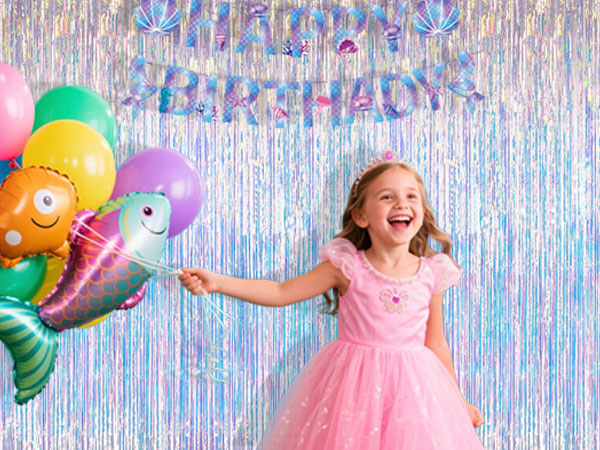 mermaid birthday decorations
