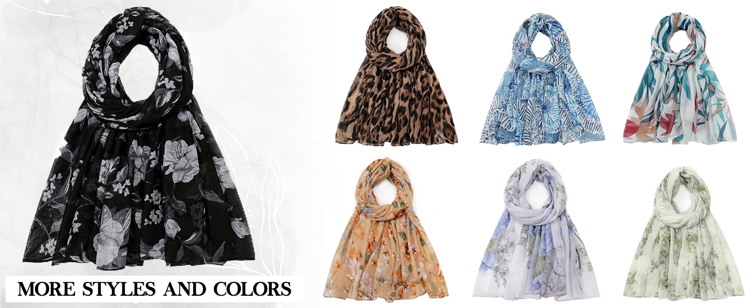 various style shawls and wraps