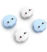 4PCS Switch Thumb Grips for Nintendo Switch Joy-Con Joystick, Cute Soft Silicone Joystick Caps Ac...