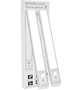 10-Inch Wireless Under-Counter Lights, 52-LED PIR Motion-Activated Cabinet Lights, 1500mAh USB Re...