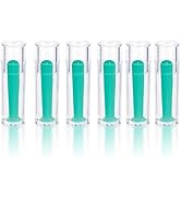 6PCS Hollow Hard Contact Lens Remover Tool Contact Lens Plunger Removal Insertion Soft Silicone S...