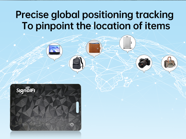 Precise global positioning trackingTo pinpoint the location of items