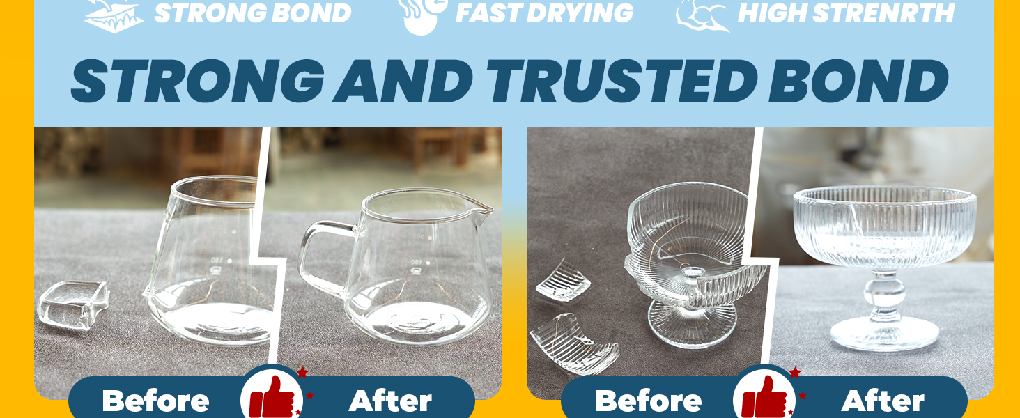 glass metal repair all purpose clear