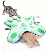 PetsBusy Interactive Cat Toy for Indoor Cats – Touch-Activated Hide & Seek, Rechargeable Long-Las...