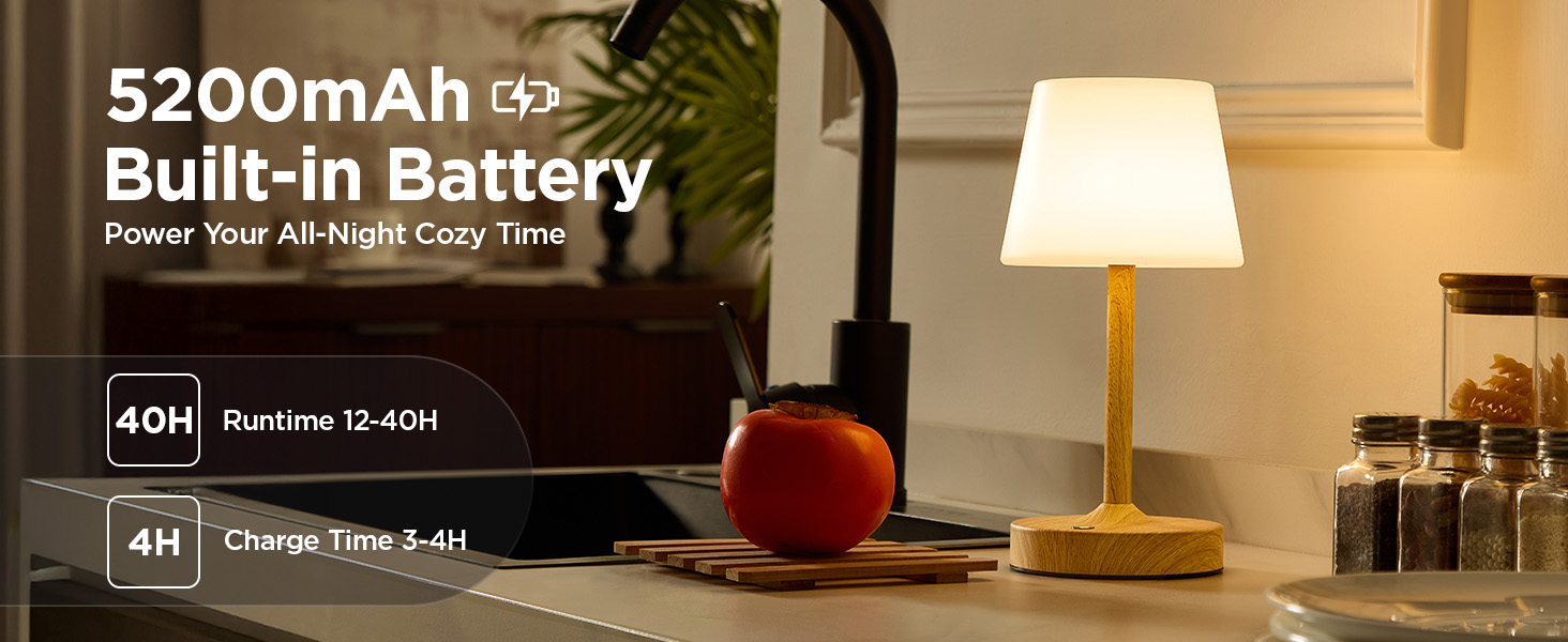 small battery operated lamp